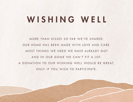 Desert Daydream Wishing Well by Joy