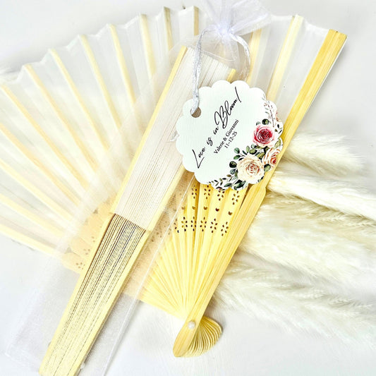 Design Your Own Floral Hand Fan
