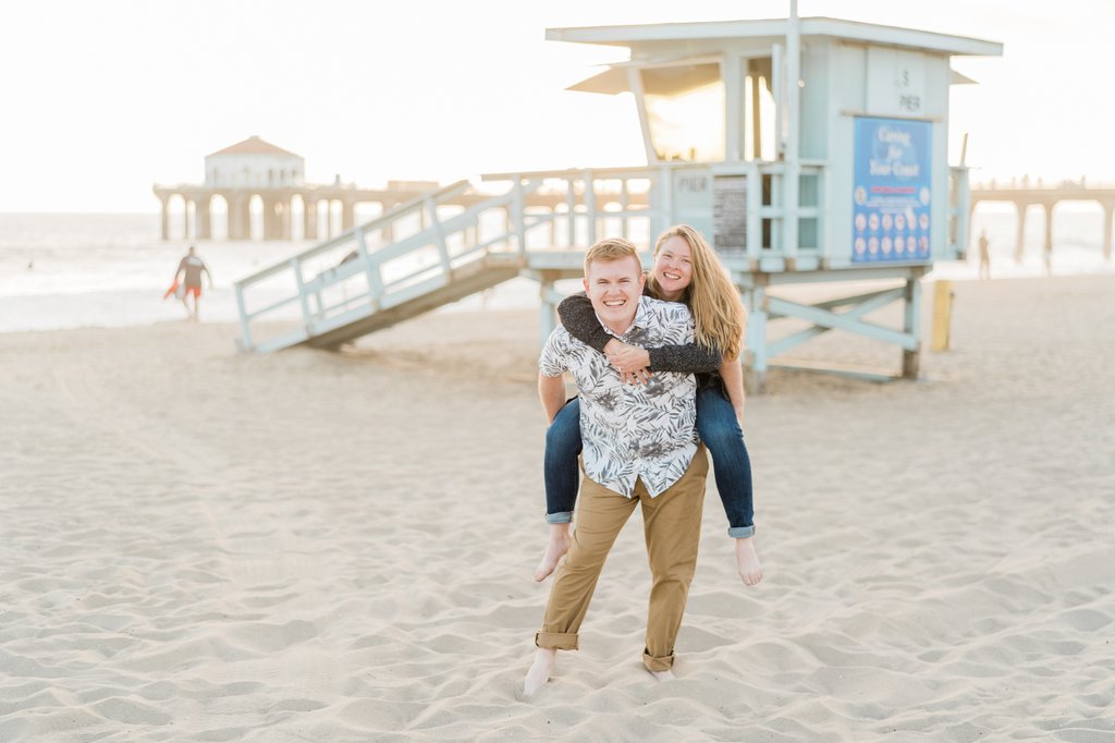 Dipan in Los Angeles: Proposal / Engagement Photography