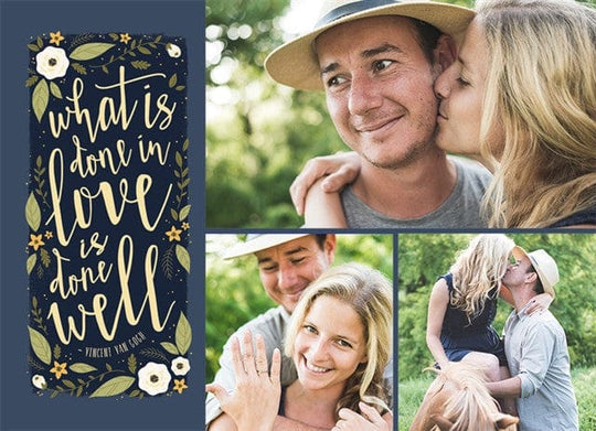 Done In Love Wedding Invitation