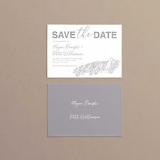 Falling for the Flatirons Save The Date Card