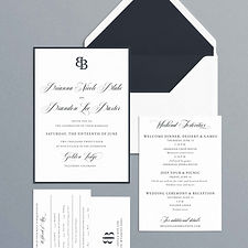 B&B Suite Wedding Invitation