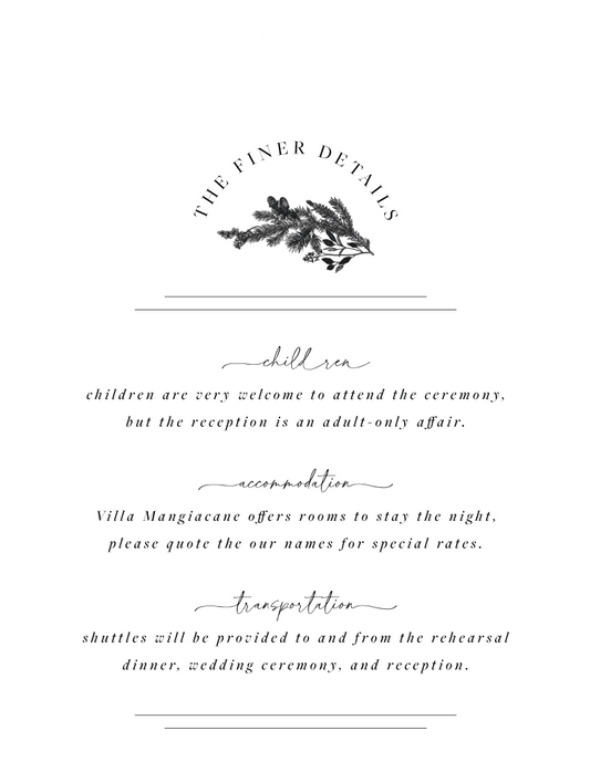 Edelweiss Information Card by Putri N.