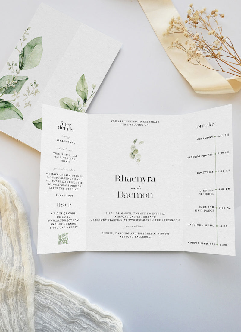 Eden Wedding Invitations by Shab M.