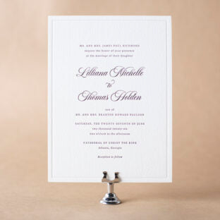 Elatus V.2 Wedding Invitation Suite