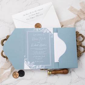 Clear Acrylic Wedding Table Sign - Welcome to Our Wedding