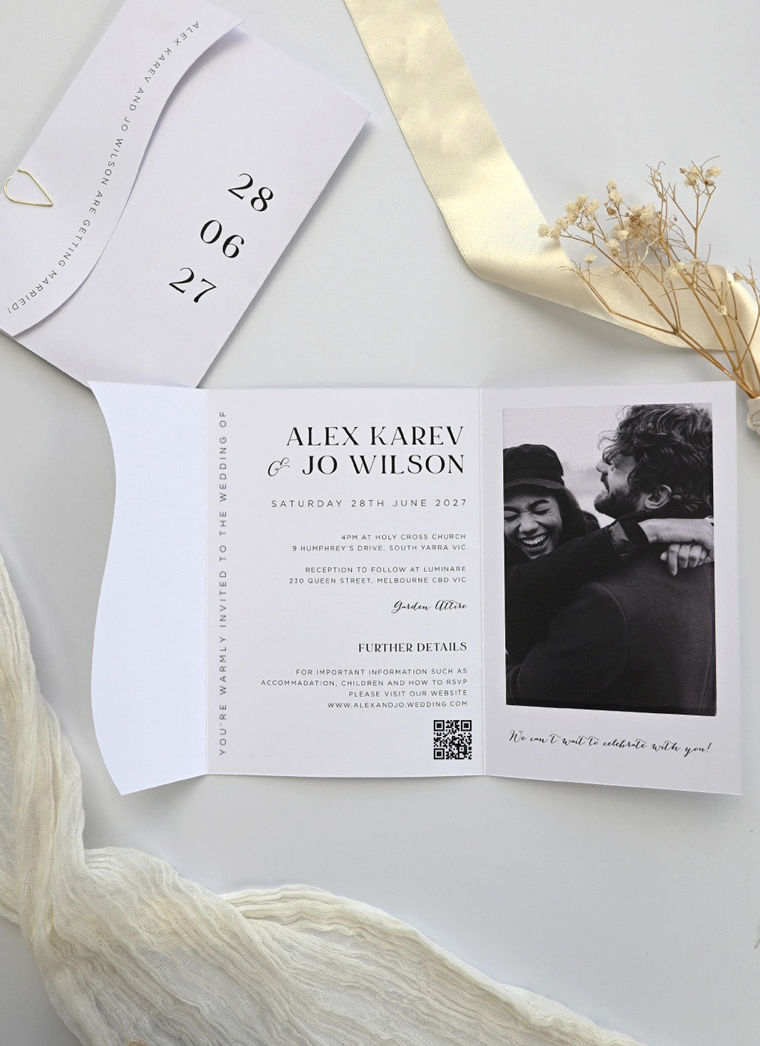 Empire Now Wedding Invitations by Jamie L.