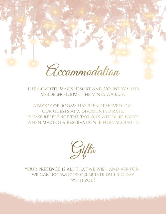 Enchanted Garden Information Card by Hui L.