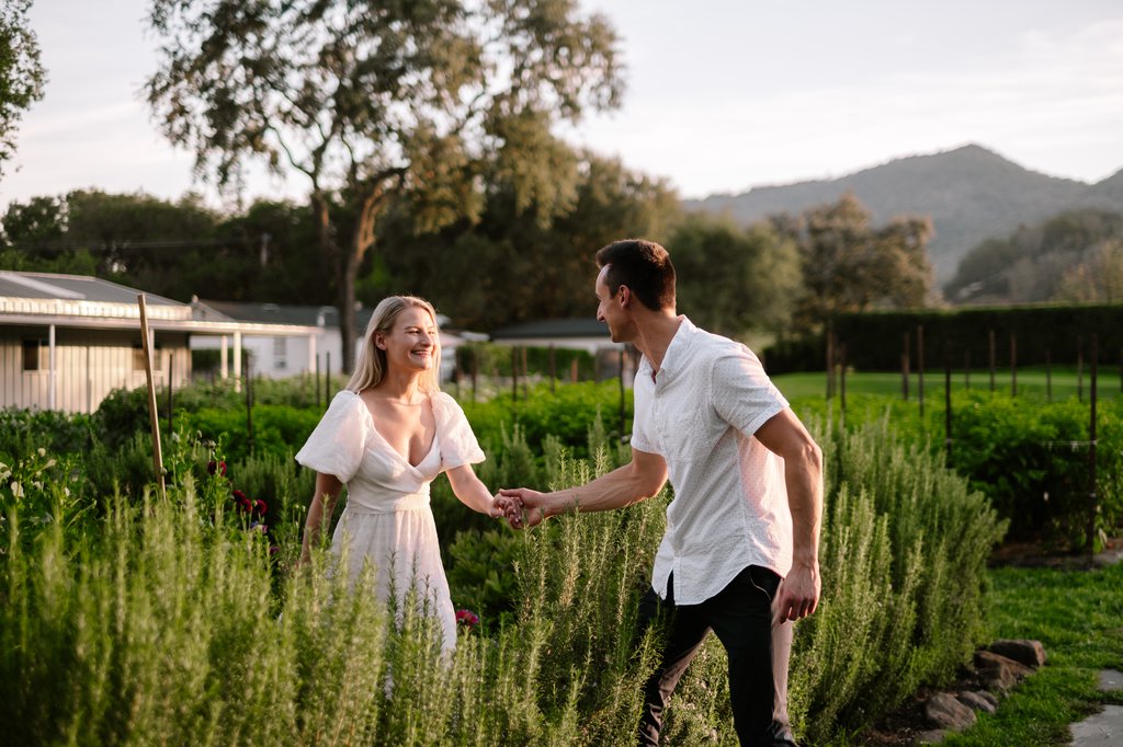 Enea in Napa-Sonoma: Proposal / Engagement Photography