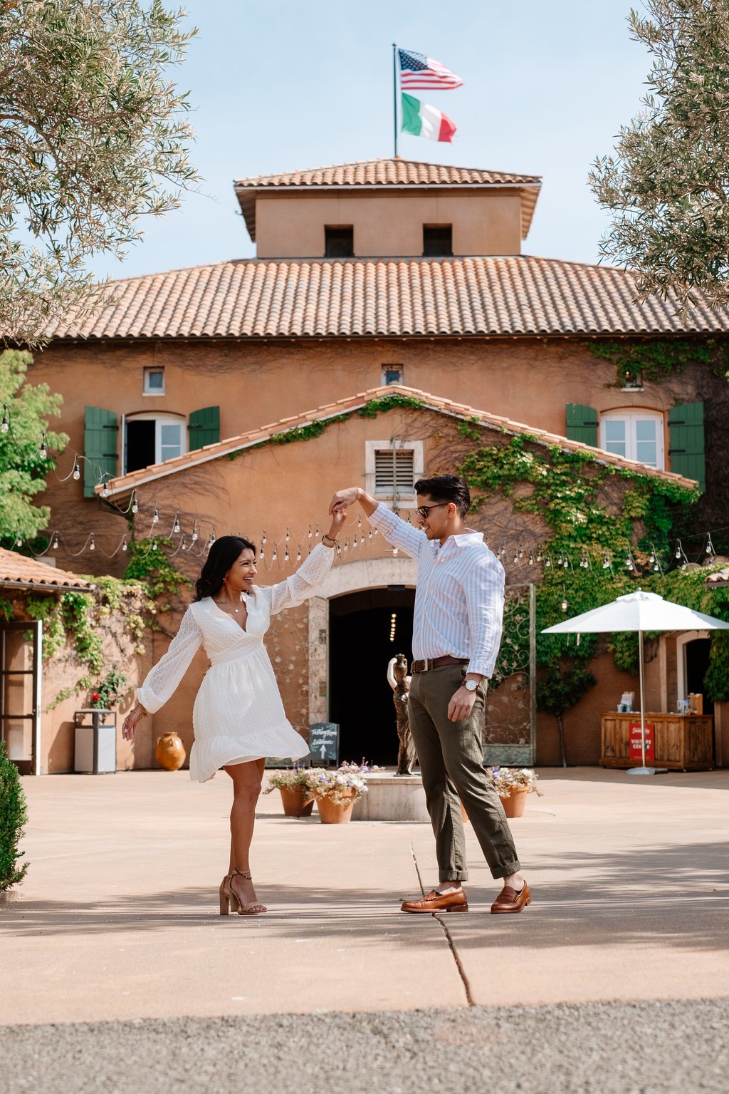 Enea in Napa-Sonoma: Proposal / Engagement Photography