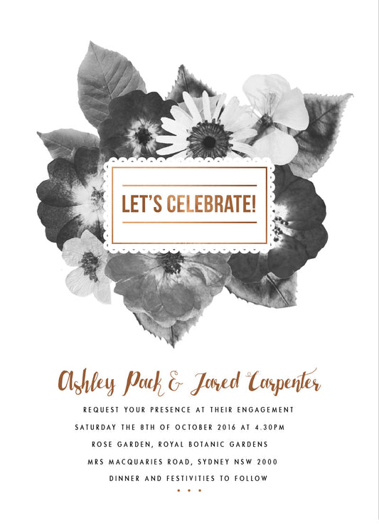 Spring Collection Engagement Invitations by Haley J.