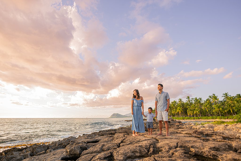Enzo in Honolulu: Proposal / Engagement Photography
