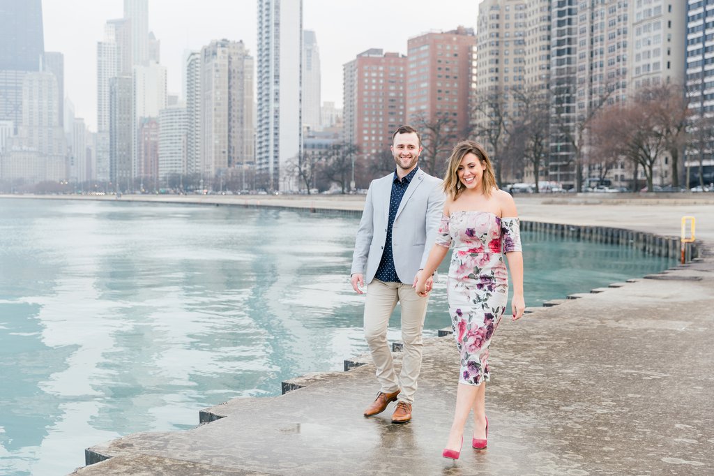 Erica in Chicago: Proposal / Engagement Photography