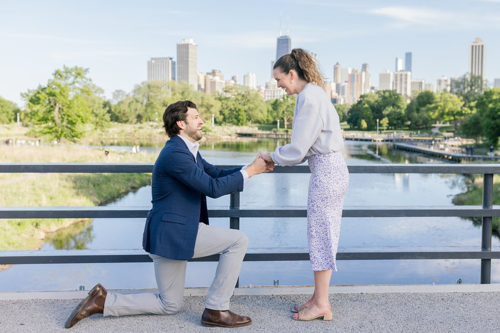 Erica in Chicago: Proposal / Engagement Photography