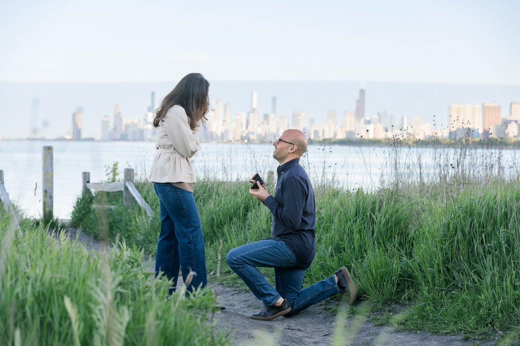 Erica in Chicago: Proposal / Engagement Photography
