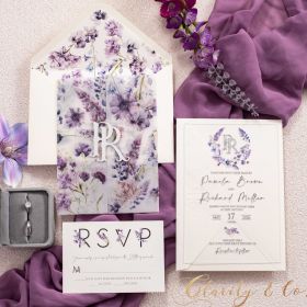 Clear Acrylic Wedding Table Sign - Welcome to Our Wedding