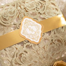 Clear Acrylic Wedding Table Sign - Welcome to Our Wedding