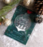 Baby's First Christmas Frosted Acrylic Ornament