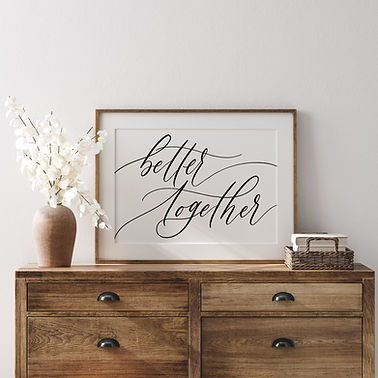 Better Together Print
