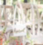 Hanging Reserved Signs