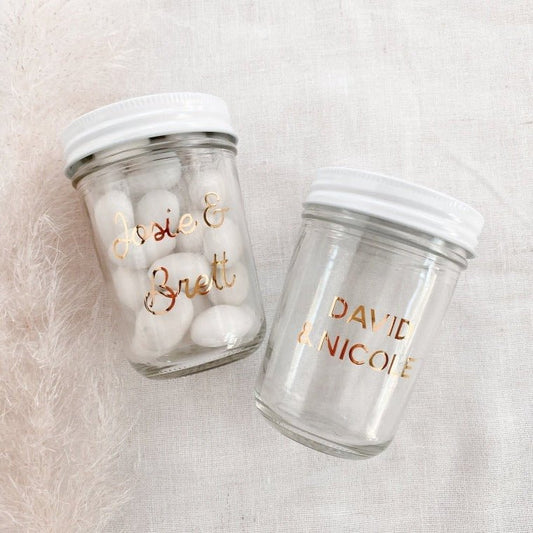 Fabulous Foil Mason Jars