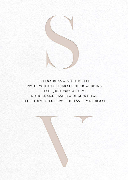 Faroe Engagement Invitations by Shab M.