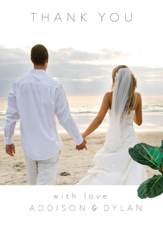 Fiddle Leaf Fig Thank You Card by Joanna H.