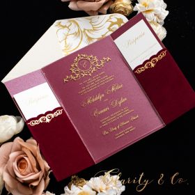Clear Acrylic Wedding Table Sign - Welcome to Our Wedding