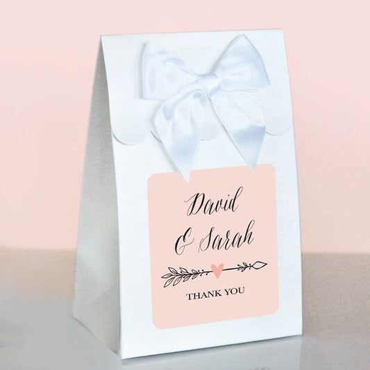 Floral Candy Favor Bags