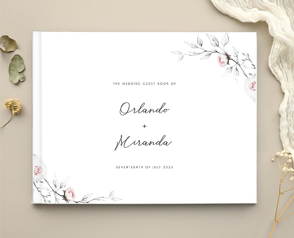 Florescence Wedding Guest Book by Shab M.