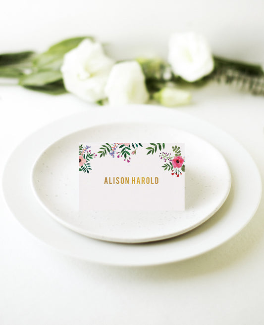 Flos ParadisiPlace Cards by Phabo R.