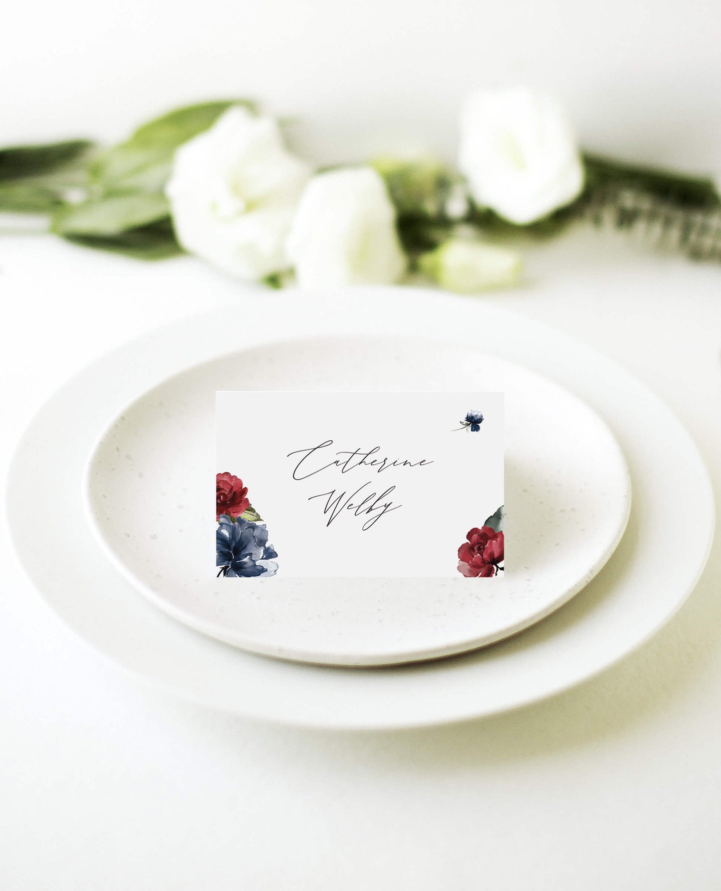 Flower CodePlace Cards by Yunita Y.