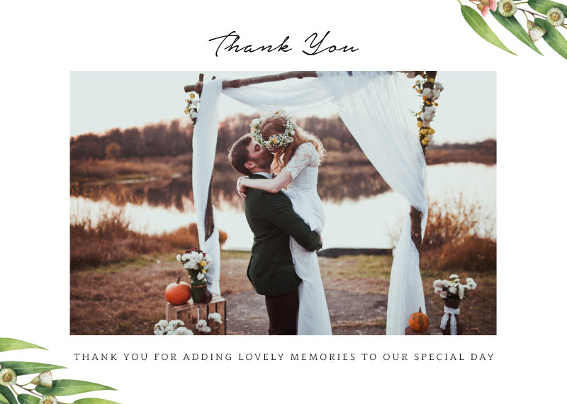 Flowering Gum Thank You Card by Jarred T.