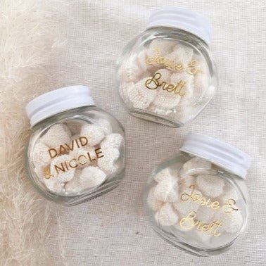 Foil Candy Jar Favors