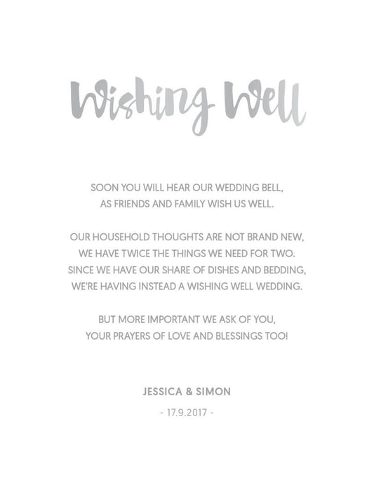 Foil Of Dreams Wishing Well by Phabo R.