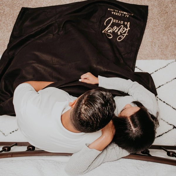 Forever & Ever Personalized Fleece Blanket