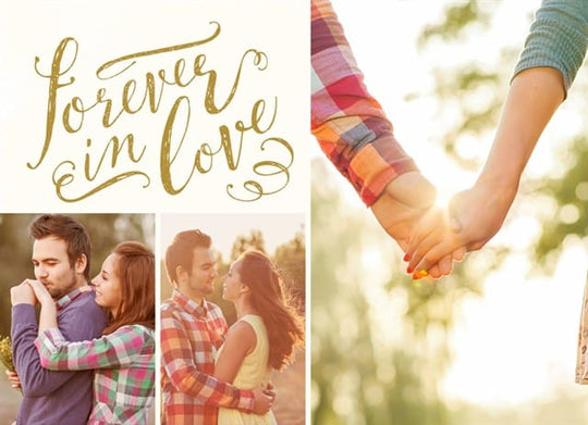 Forever In Love Wedding Invitation