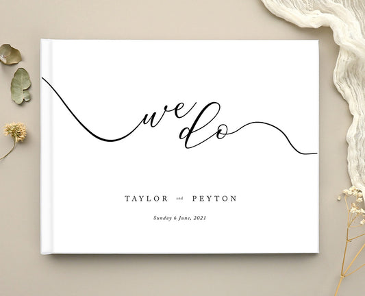 Forever Promise Wedding Guest Book by Joy