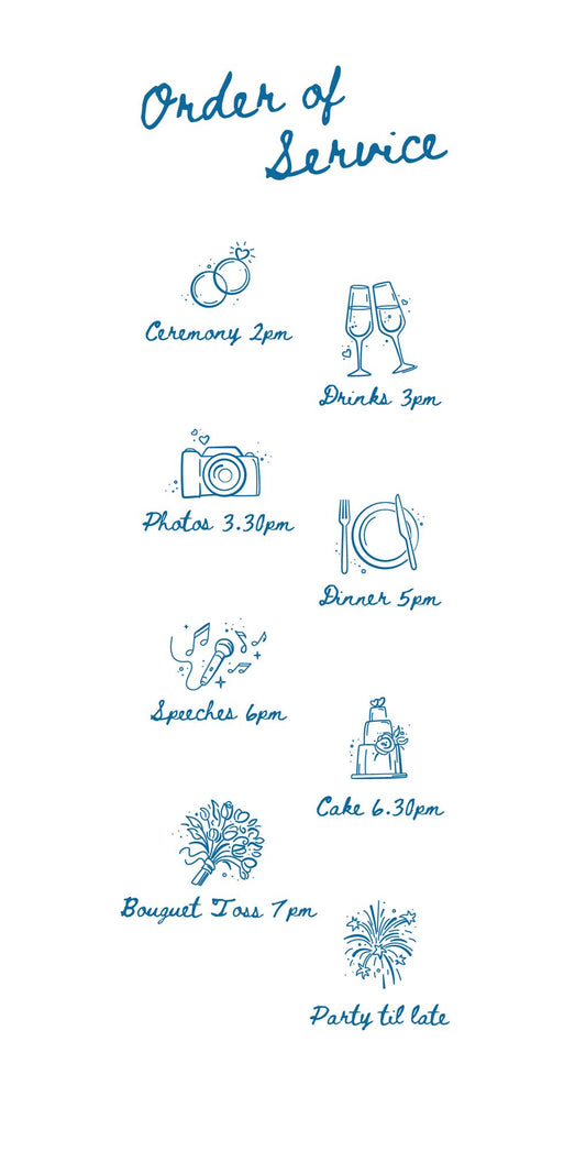 Francesca Wedding Program by Jamie L.