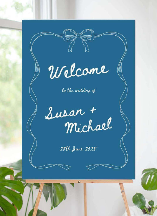 Francesca Wedding Sign by Jamie L.