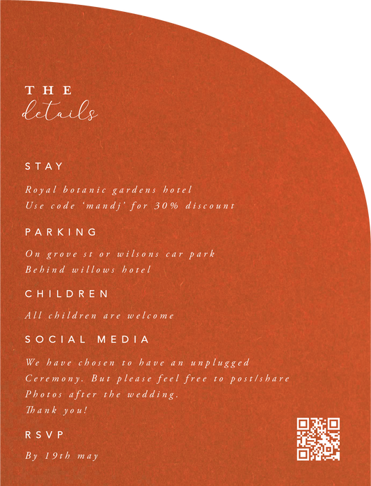 Fruit Series Information Card by Shab M.