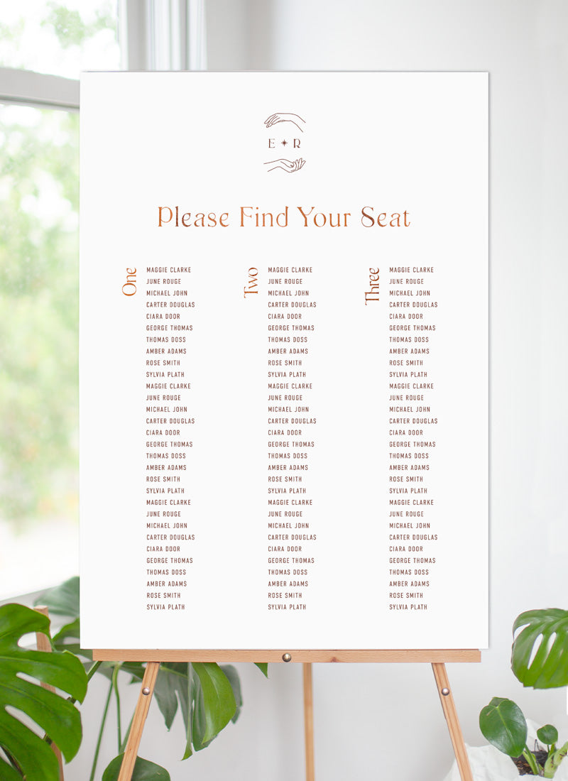 Galaxies Seating Chart by Putri N.