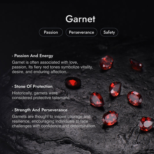 Kite Cut Natural Garnet Stud Earrings Black Spinel Celestial Wedding Earrings