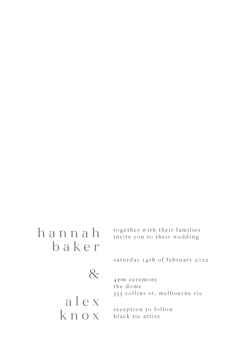 Gentle Earthquakes Wedding Invitations by Jamie L.