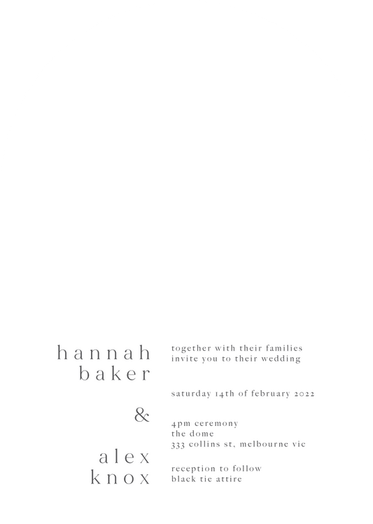 Gentle Earthquakes Wedding Invitations by Jamie L.