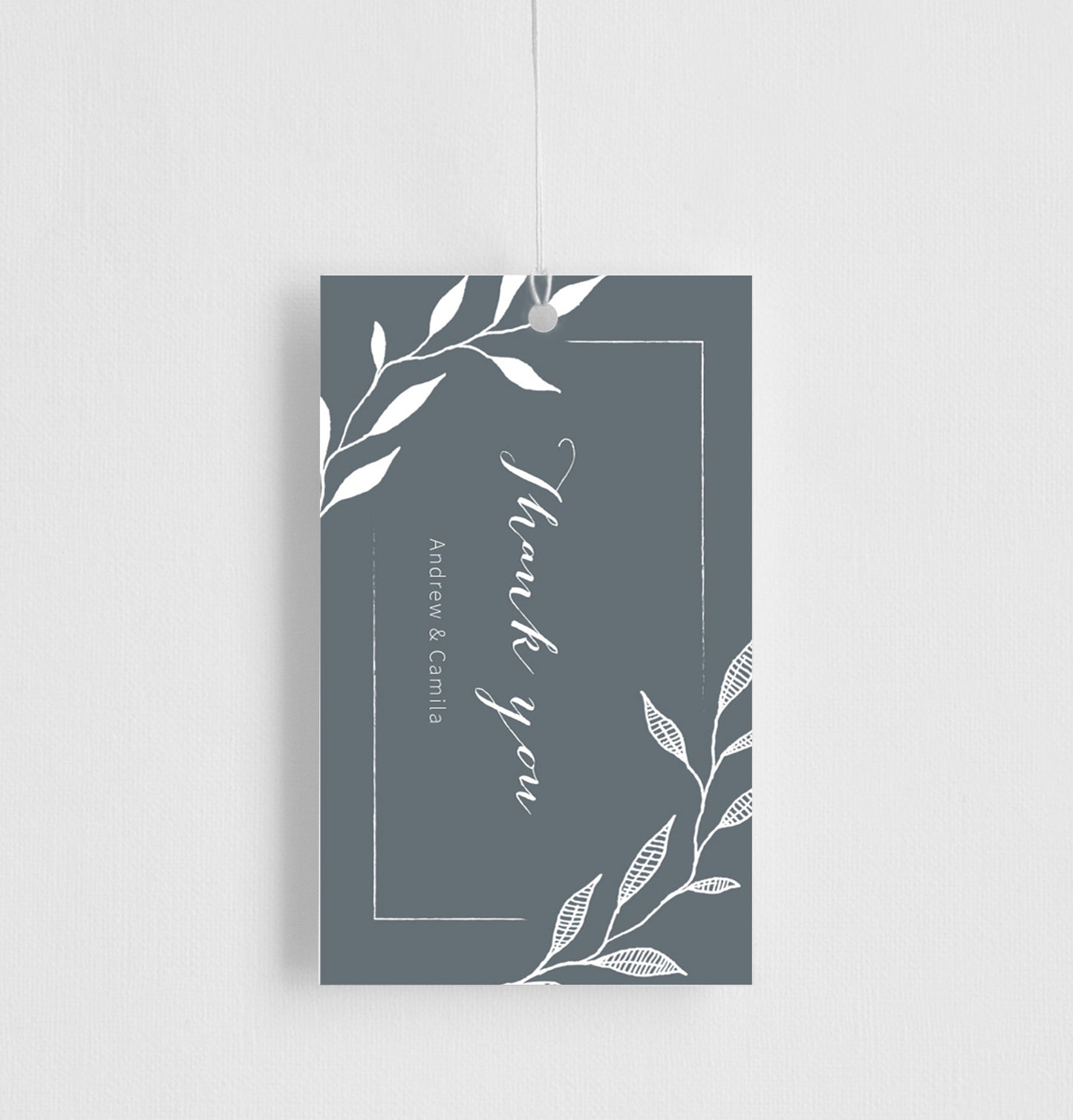 Leaves Favor Tag by Amelia S.