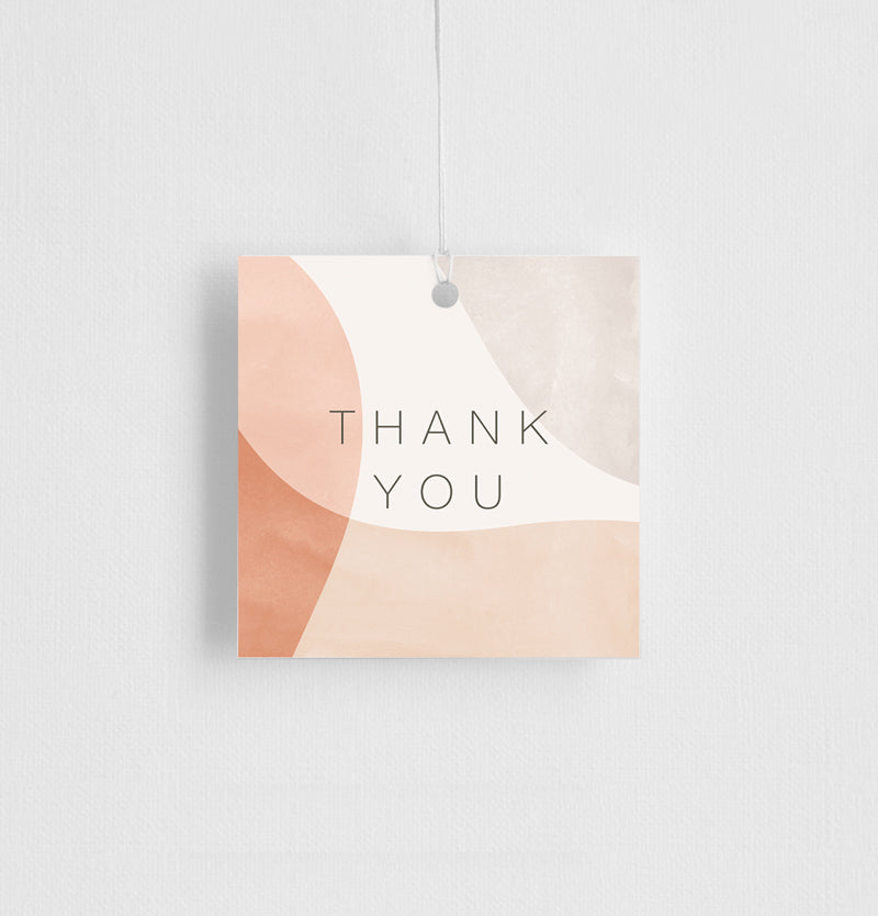 Shape Of Love Favor Tag by Daisy R.