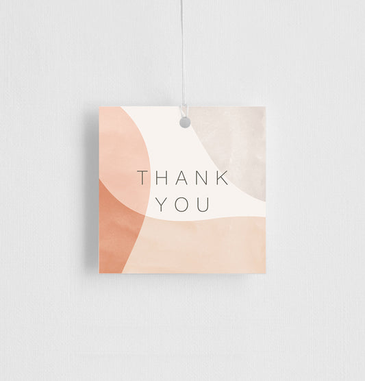 Shape Of Love Favor Tag by Daisy R.