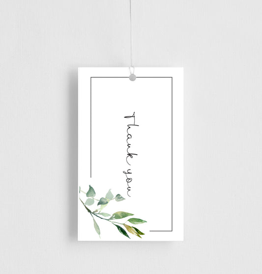 Garden Window Favor Tag by Amber B.