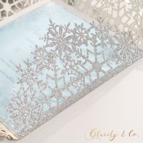 Clear Acrylic Wedding Table Sign - Welcome to Our Wedding